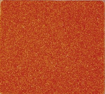 Farbsand, Dekosand farbig ca 0,5 mm. 1 KG in ORANGE -70