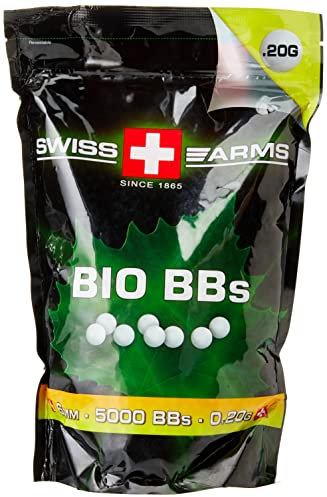 Swiss Arms Softair BIO BBs 0.20 g Kal. 6 mm 5.000 Stück weiß, 203806