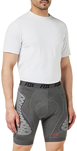 Fox Racing Titan Race Short Protektorenshort Herren, Grau, S
