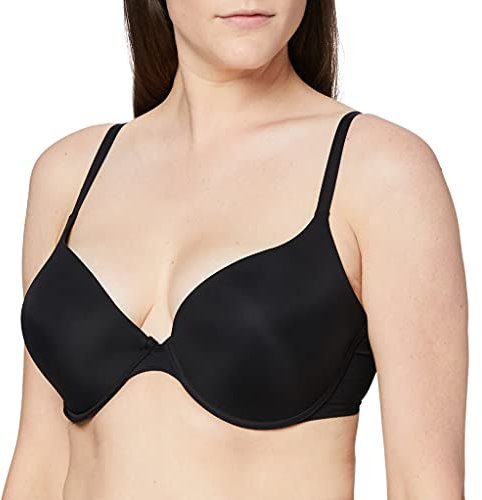 Wonderbra Women T shirt Bra , Black, 34A