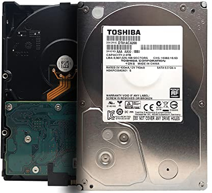 Toshiba DT01ACA200-2TB SATA 6Gb/s 7200RPM 3.5 HDD