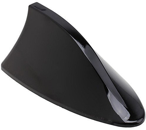 Antenna SHARK universale PINNA SQUALO tetto auto segnale radio FM AM tuning NERO