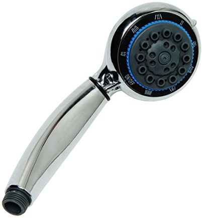 Eisl Handbrause Vital, mit 7 Strahlvarianten und Wasserstopp-Funktion, Chrom, DX3003