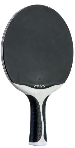 STIGA Flow Water and Shock Resistant Indoor/Outdoor Table Tennis Racket (Black)