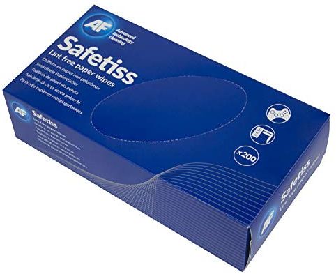 AF STI200 Safetiss våtservetter rengöringspapper absorberande enskikts luddfri ref [200]