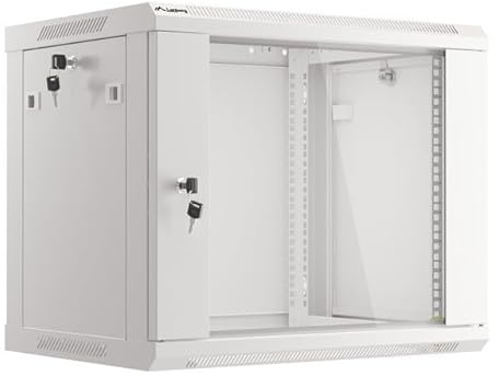 lanberg WF01-6409-10S rack 19 tum demonterat platt paket 9U/600 x 450 mm grå
