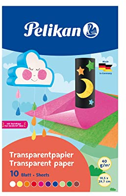 Pelikan 137943 - Transparentpapier, 10 Blatt