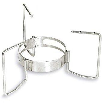 COOKWARE Set Stand Alcohol Burner Soporte Quemador Alcohol INOX TATONKA Metal Unisex Adultos