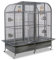 Montana Cages | Voliere XXL, Käfig XXL, Sittichkäfig XXL Palace II in Hammerschlag mit Trennwand