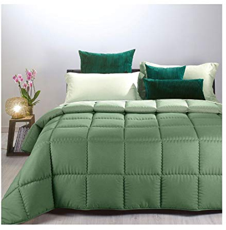Caleffi - Couette Douce – Duvet Chaude et Respirant pour Ete et Hiver, Lavable en Machine – Disponible 170x265 cm - Couette 220x265 - 260x265 - Couverture Lit 1 Personne et 2 Personnes