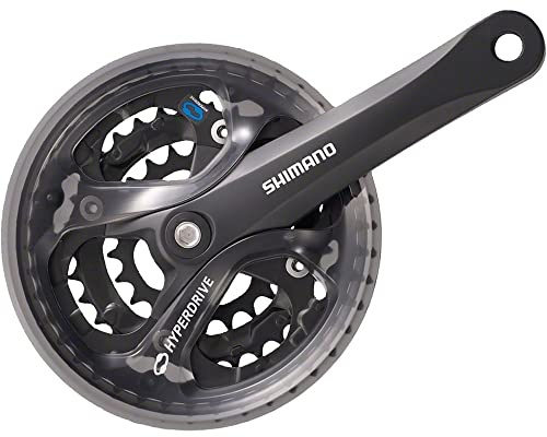 Shimano M361 Hybrid Crankset (Black, 175mm X 48/38/28T)