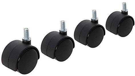 Fixman 275361 Twin Wheel Castor Bolt 4pk 40 mm Bolt