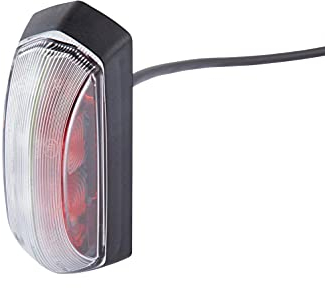 HELLA 2XS 205 020-051 Umrissleuchte - Begrenzungsleuchte - Anhänger - Wohnwagen - LED - 24V - ADR/GGVS/ECE/CCC - Kabel: 500mm - seitlicher Anbau