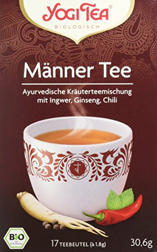 Yogi Tea Männer Tee Bio, 3er Pack (3 x 30.6 g)