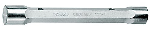 GEDORE Doppelsteckschlüssel, massiv, 6-kant, 1 Stück, 626 17x19