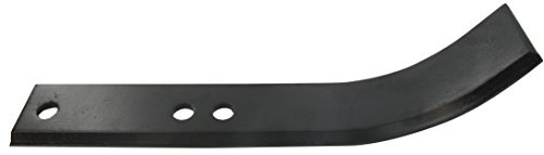 Greenstar Couteau de fraise gauche 240 mm Noir pour motobineuse adaptable sur JAPONAIS: HONDA, ISEKI, KUBOTA, MITSUBISHI - Type bineur