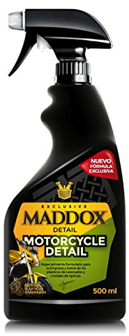 Maddox Detail - Motorcycle Detail 500 ml | Carnauba Auto-Wachs und 3-in-1 Reifenpflege | Kunststoffpflege und Karosserie-Wachs für Motorräder | Maximale Brillanz und Langzeitschutz
