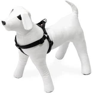 Karlie Art Sportiv Plus Geschirr 1-2-3 Step and Go neue universal Farben Mix and Match B: 25 mm Br um: 40 - 70 cm M schwarz