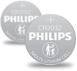 Philips CR2032P2/01B - Minicells - icke-uppladdningsbara batterier - CR2032 litiumknapp/myntbatteri - 3V
