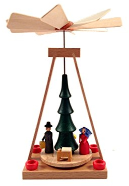 Rudolphs Schatzkiste Mini scène de nativité de Pyramide 13 Montagnes de minerai de Pyramide de Table de Pyramide de Noël de cm Nouvelles