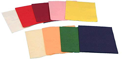 1000 Tissue Servietten Tafelservietten Zellstoff Servietten Premium Gourmet 40x40cm 3lg 1/4 Falz Farbauswahl (Apricot)