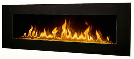 CHEMIN'ARTE Cheminée électrique LEDs Effet Flammes Volcano 5XL 182cm Murale Grande Taille 2000w - Télécommande - Technologie CHEMIN'ARTE