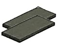 CRL 1/16 x 1/4 x 4 Neoprene Setting Blocks - 100 Pack