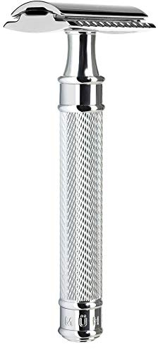 Mühle Rasierhobel R 89 Grande Serie Traditional Metall Verchromt