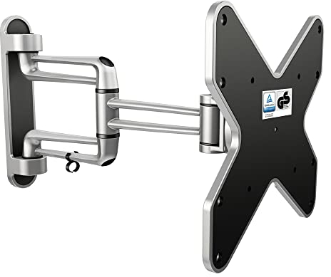 RICOO Supporto TV parete S2122 Girevole Inclinabile Televisore 15-37 (38-94 cm) Staffa universale Televisione LED/LCD/Curvo VESA 100 x 100-200 x 200