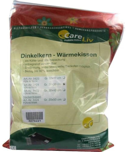 DINKELKERN Wärmekissen m.Bezug 20x30 cm 1 St