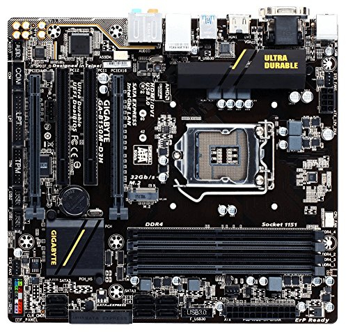 Gigabyte GA-B150M-D3H Carte mère Intel Micro ATX Socket 1151