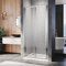 ELEGANT 900mm Bi-Fold Shower Door Enclosure Glass Reversible Folding Cubicle