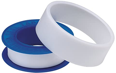 Draper PTFE 12m Tape | Waterproof Plumbing Tape | Plumber Seal Equipment | Duct Tape | 63389