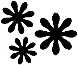 Perforatrices à motif VBS « Fleur »