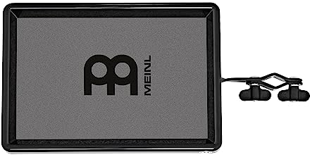 Meinl Percussion Percussion Table Ablage - Kleine Ablage für Handpercussion - Größe 11 Zoll x 7 Zoll - Kunststoff, Schwarz (MC-PTXS)