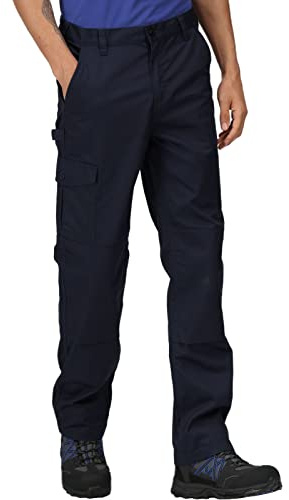 Regatta Pantalones Profesionales Profesionales Cargo Resistentes al Agua con múltiples Bolsillos para Hombre