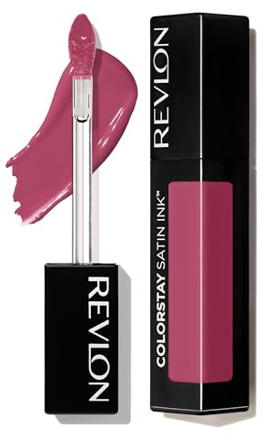 Revlon ColorStay™ Satin Ink Lipstick with Blackcurrant Seed Oil, Long Lasting No010 Your Majesty