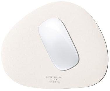 GREEDY FARMERS Mouse pad, Non-Slip Washable Waterproof Computer Mouse pad (Vanilla Cream)