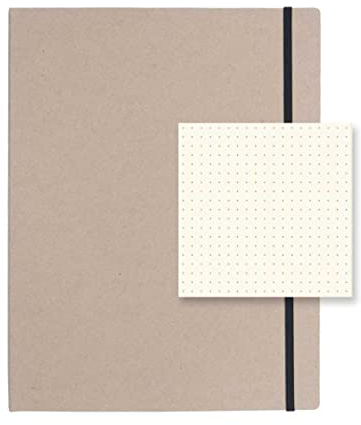 ATOMA Notizbuchsystem - Alain Berteau - A4 - Recyclingkarton - Dots