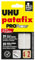 UHU Patafix Propower Fixierpaste, vorgeschnittene Pastillen Ultra stark (bis zu 3 kg) und neu positionierbar, 21 Tabletten, Weiss