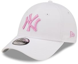 New Era 9Forty New York Yankees Barnkeps vit/rosa