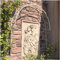 DZZTHSH Rose Arch Trellis For Climbing Plants, Metal Garden Arbour Pergola Archway For Window Doors Entrances, Wall Mounted Semi-Circular Garden Arch