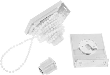 Cabilock Soporte De Barra De Cortina con Tirador Manual Herrajes para Persianas Enrollables Kit De Reparación para Persianas Cadena Lateral para Enrollables Accesorios para Montaje Ventana