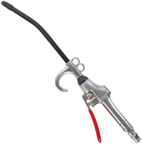 VILLCASE Accessoire Compresseur D'Air Souffleur Métallique Durable Outil De Nettoyage Pneumatique Léger Pour Dépoussiérage Industriel Et Domestique
