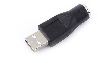 Adaptador USB a PS/2, Conector de 2 Uds, Compatible con Puerto USB, Plug & Play Estable de Alta Velocidad para Ordenador PC