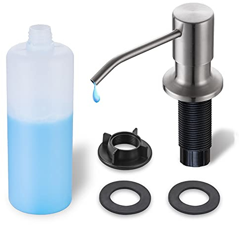 Built in Soap Dispenser for Kitchen Sink WEWE, Stainless Steel