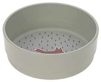 LÄSSIG Ciotola per bambini Ciotola per bambini Stoviglie per bambini senza melamina, senza BPA, lavabile in lavastoviglie e microonde/Bowl PP/Cellulose Little Forest Fox