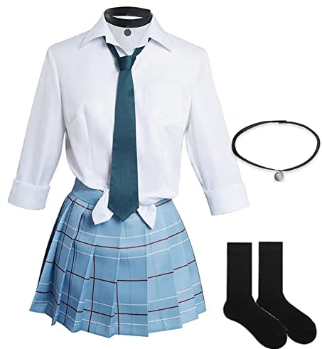 Kitagawa Marin cosplay-kostym, min utklädning älskling fin klänning uniform för flickor kvinnor halloween karneval fest rollspel, BLÅ, XS