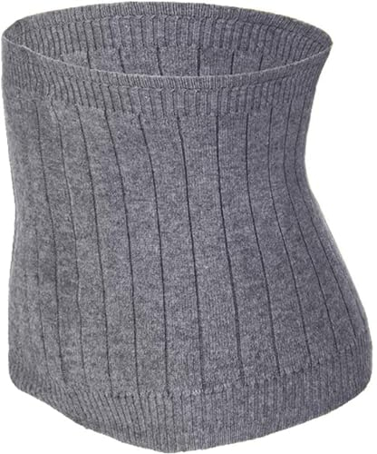 Kiuiom Winter Nierenwärmer,Rückenwärmer,Elastisch Taille Unterstützung,Warm Bauchwärmer Wärmegürtel Lendenwärmer für Hexenschuss Rückenschmerzen Menstruationsbeschwerden