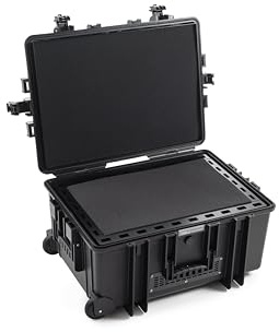 B&W International Battery Transport Case for Lithium-Ion Batteries, Black, Zuladung 16 kg, Load Capacity: 16 kg